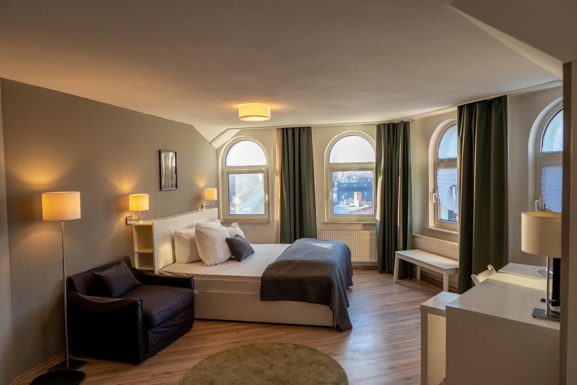 Apartment Hotel Lindeneck Эрфурт Экстерьер фото